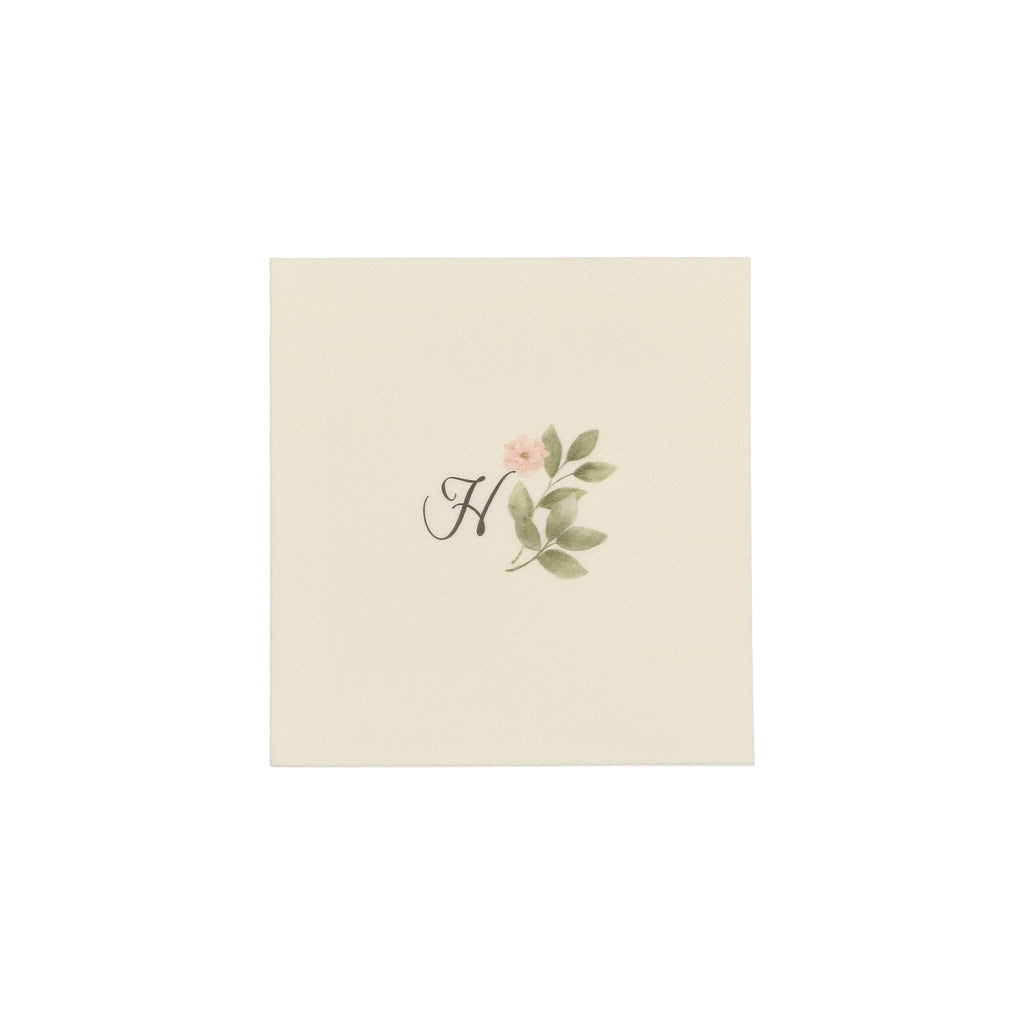 Colored Linen Feel Cocktail Napkins
